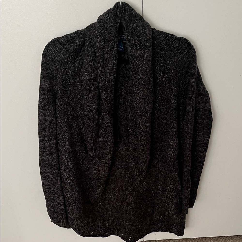 Karen Scott Dark Greg Cardigan Sweater